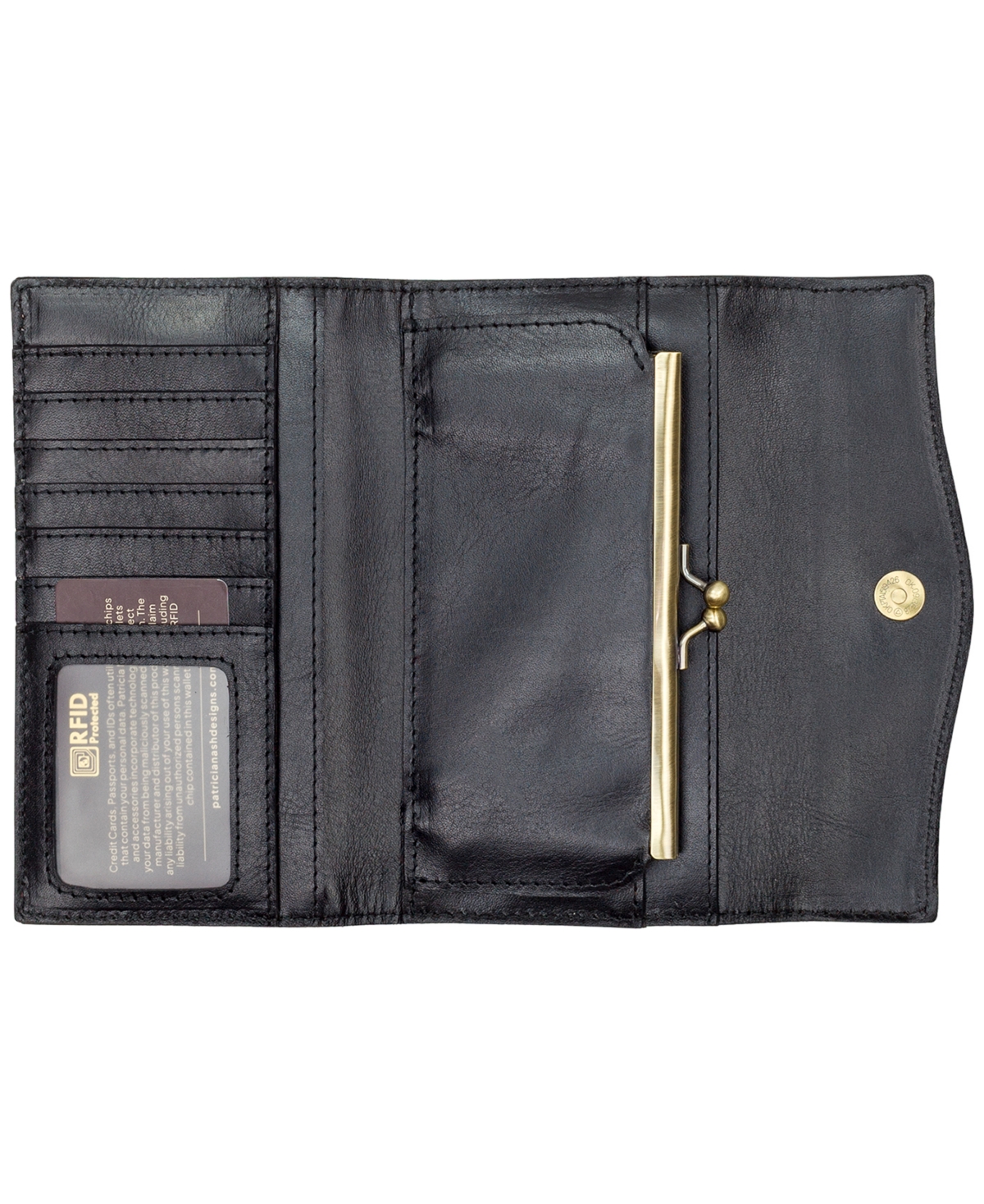 Patricia Nash Women's Tossa Trifold Wallet In Black