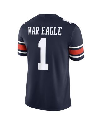 Men's Navy Auburn Tigers Home Football Game Jersey