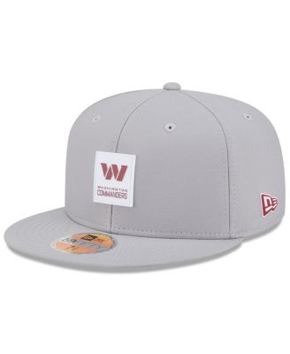 New Era - Men's Gray Washington Commanders 2025 Sideline 59FIFTY Fitted Hat