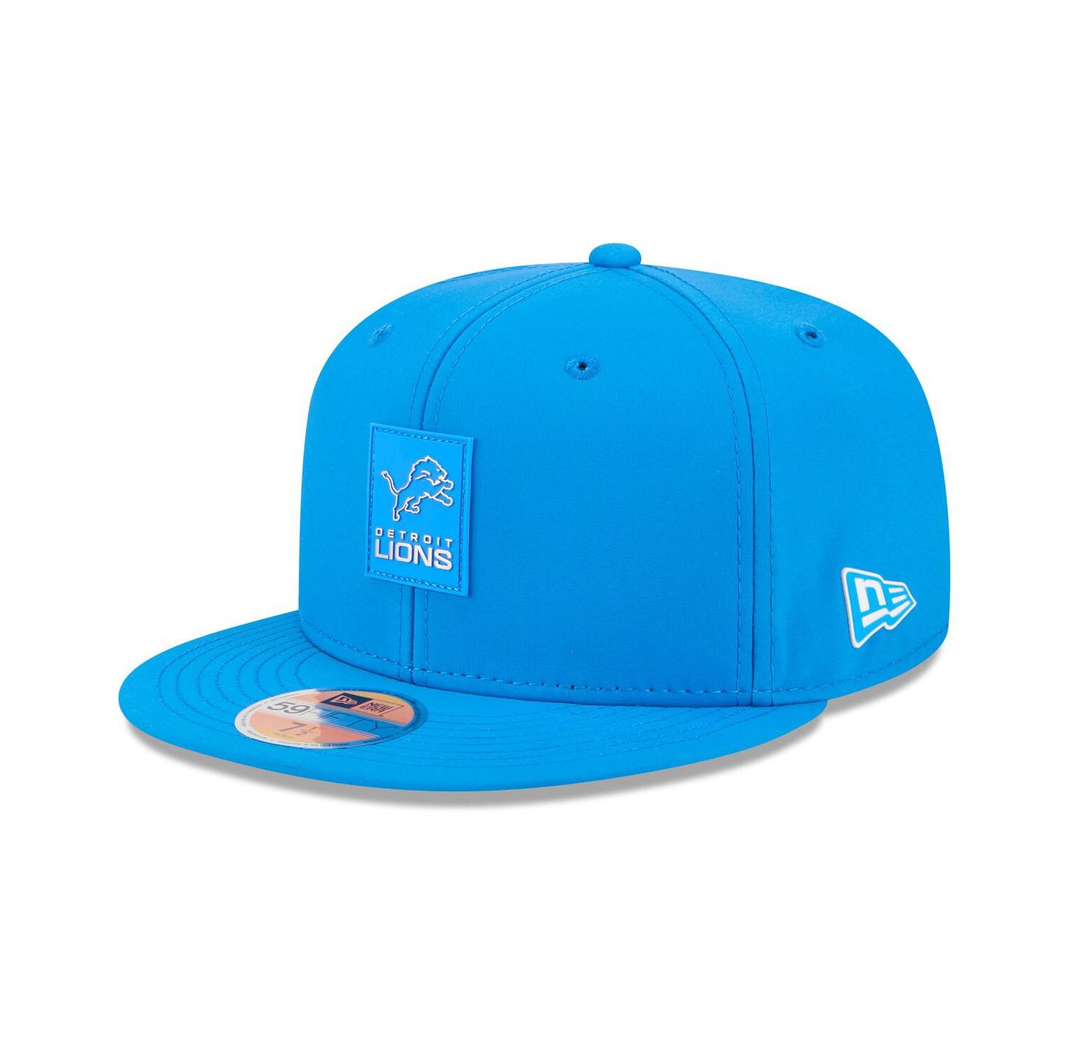 Men's Blue Detroit Lions 2025 Sideline 59FIFTY Fitted Hat
