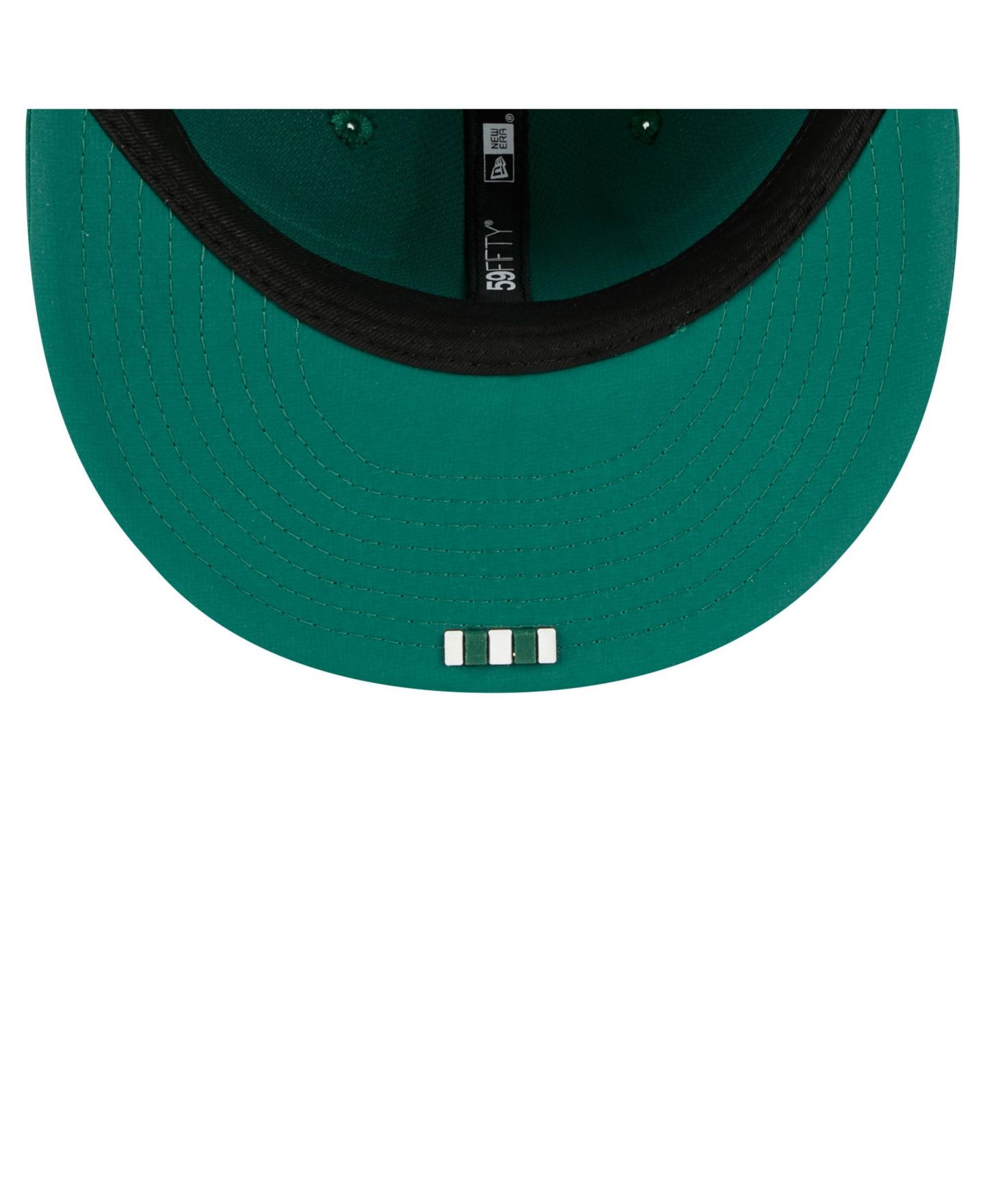 Мужская кепка New Era Green New York Jets 2025 Sideline 59FIFTY Fitted Hat — фото 3