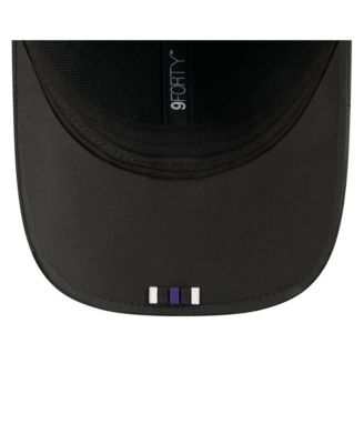 Big Boys and Girls Black Baltimore Ravens 2025 Sideline 9FORTY Adjustable Hat