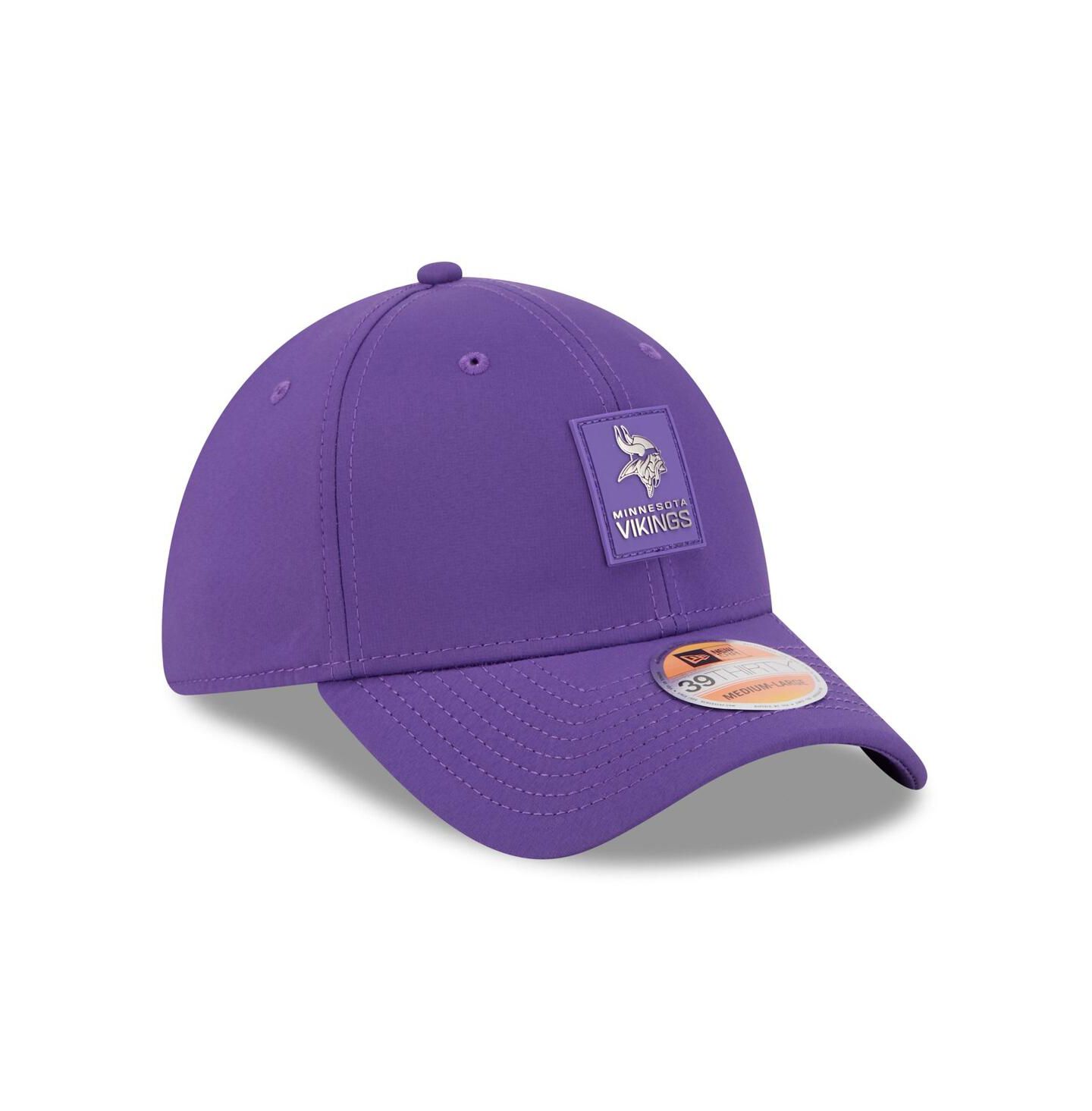 Мужская кепка New Era Purple Minnesota Vikings 2025 Sideline 39THIRTY Flex Hat — фото 4