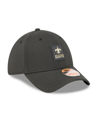 Men's Black New Orleans Saints 2025 Sideline 39THIRTY Flex Hat
