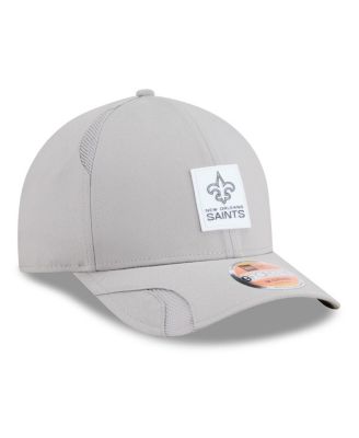 Men's Gray New Orleans Saints 2025 Sideline M-Crown 9FORTY Adjustable Hat