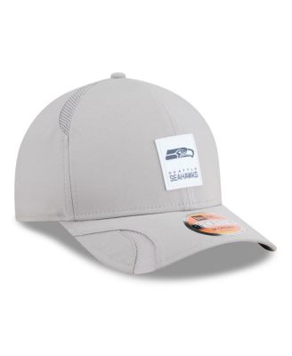 Men's Gray Seattle Seahawks 2025 Sideline M-Crown 9FORTY Adjustable Hat