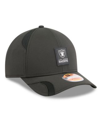 Men's Black Las Vegas Raiders 2025 Sideline M-Crown 9FORTY Adjustable Hat