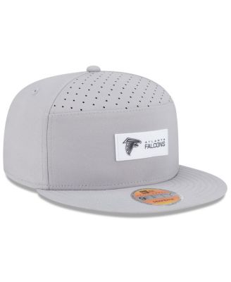 Men's Gray Atlanta Falcons 2025 Sideline Split Panel 9FIFTY Snapback Hat