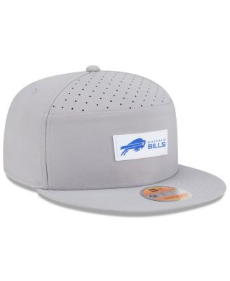 Men's Gray Buffalo Bills 2025 Sideline Split Panel 9FIFTY Snapback Hat