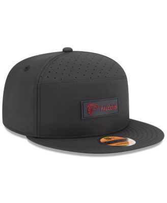 Men's Black Atlanta Falcons 2025 Sideline Split Panel 9FIFTY Snapback Hat