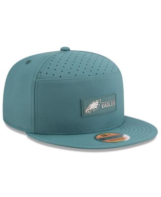 Men's Midnight Green Philadelphia Eagles 2025 Sideline Split Panel 9FIFTY Snapback Hat