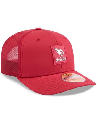 Men's Cardinal Arizona Cardinals 2025 Sideline 9SEVENTY Trucker Adjustable Hat