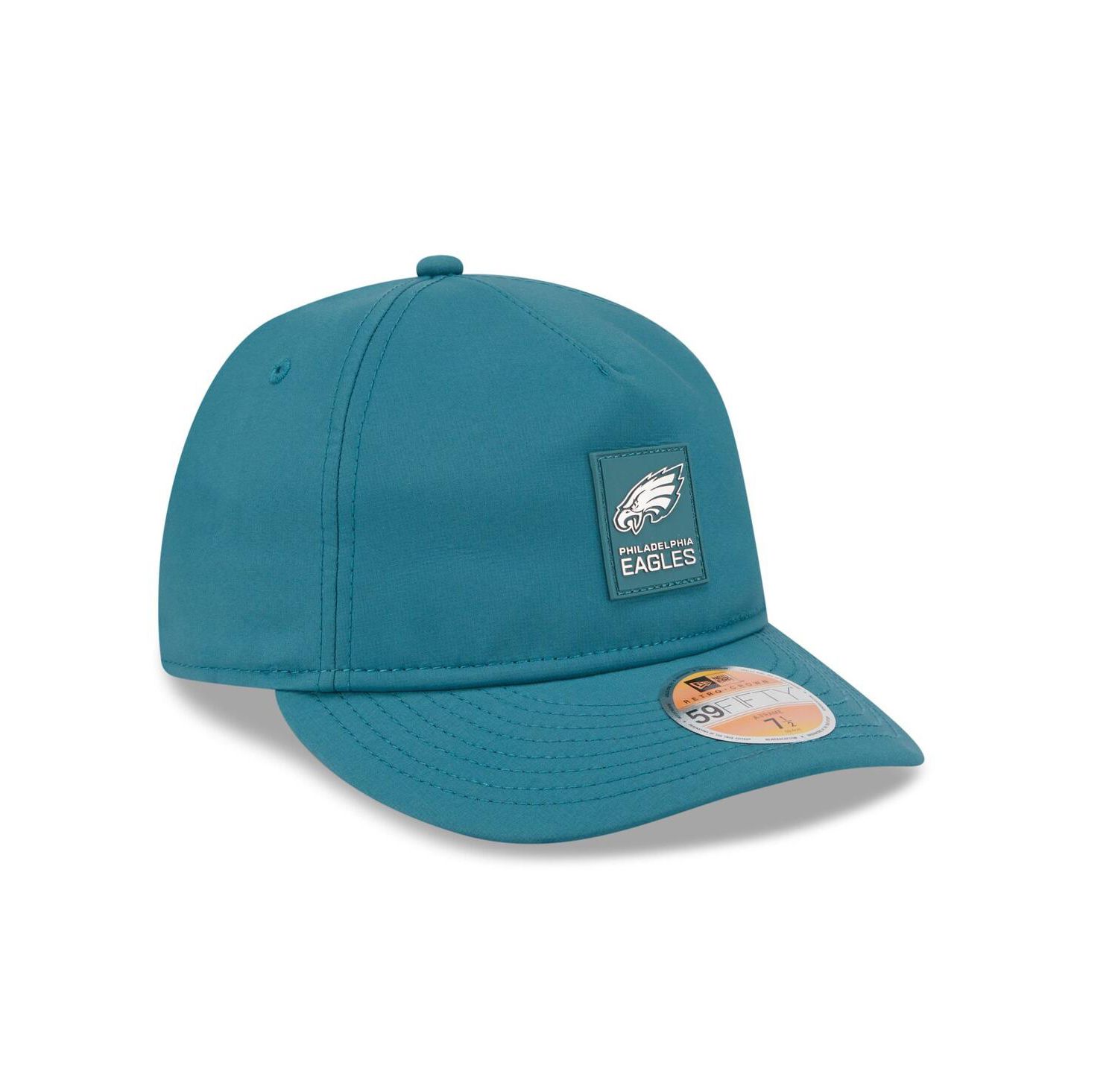 Men's Midnight Green Philadelphia Eagles 2025 Sideline Retro Crown 59FIFTY Fitted Hat
