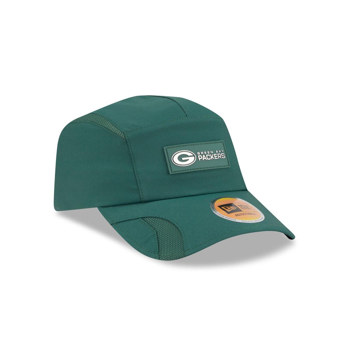 Men's Green Green Bay Packers 2025 Sideline Runner Adjustable Hat