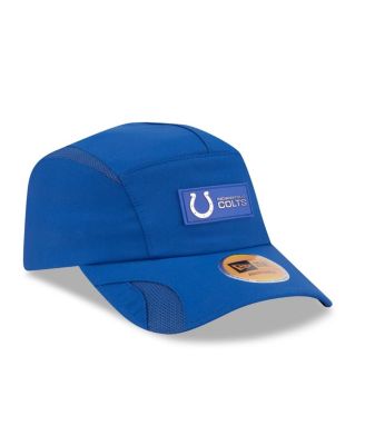 Men's Royal Indianapolis Colts 2025 Sideline Runner Adjustable Hat