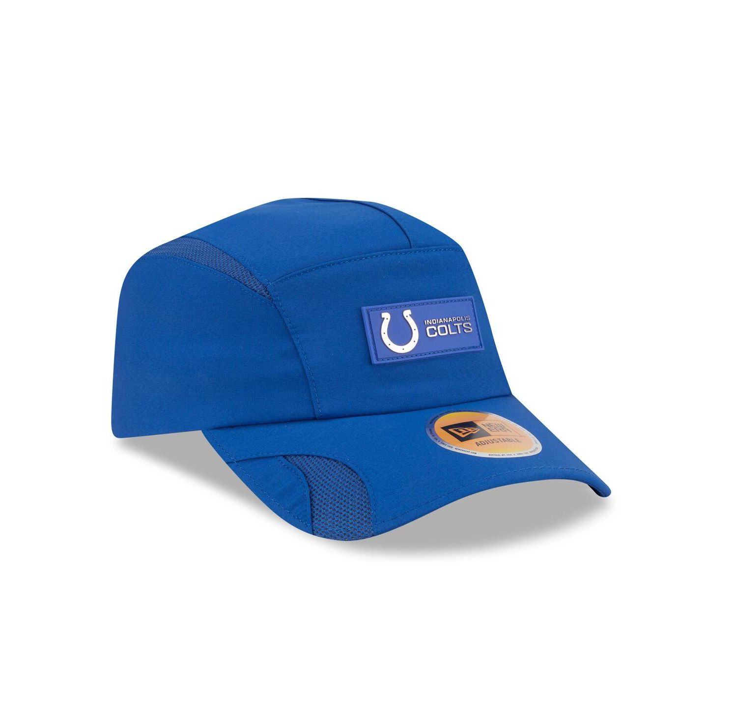Men's Royal Indianapolis Colts 2025 Sideline Runner Adjustable Hat