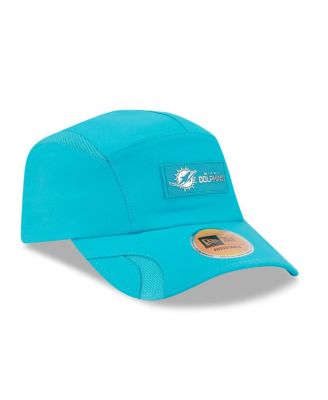 Men's Aqua Miami Dolphins 2025 Sideline Runner Adjustable Hat