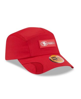 Men's Scarlet San Francisco 49ers 2025 Sideline Runner Adjustable Hat