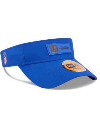 Men's Royal Denver Broncos 2025 Sideline Throwback Visor Hat