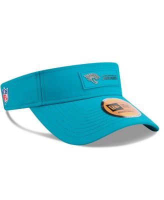 Men's Teal Jacksonville Jaguars 2025 Sideline Visor Hat