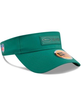 Men's Green New York Jets 2025 Sideline Visor Hat