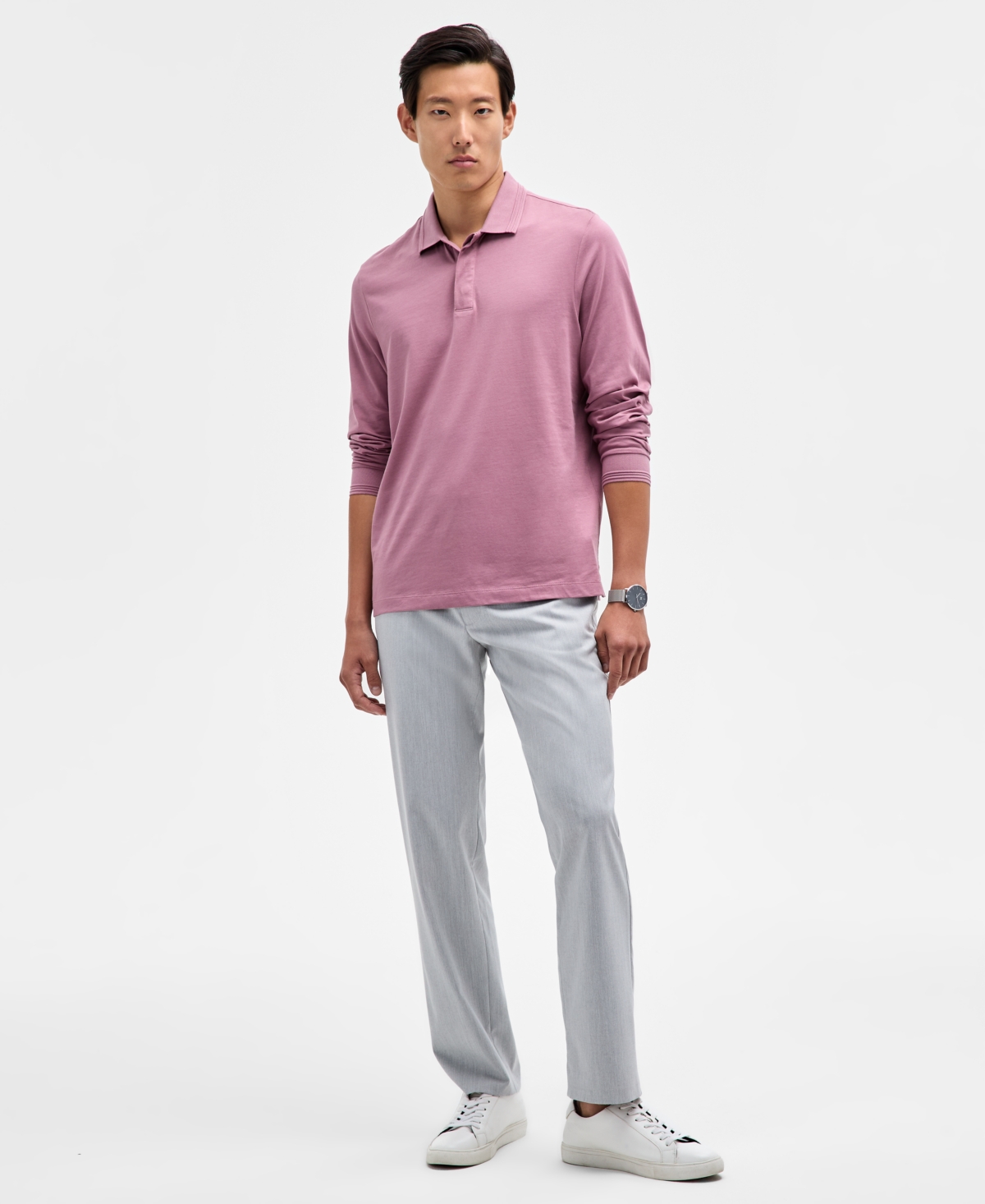 Alfani Men's Mercerized Polo Shirt, Created for Macy's