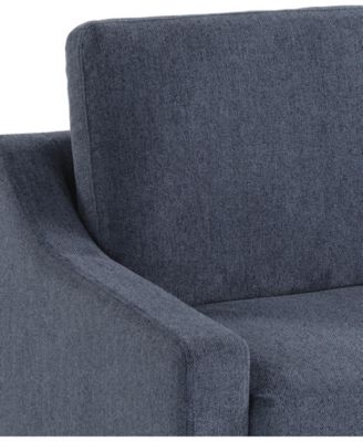 53.5" Polyester Hampstead Convertible Twin Sleeper Loveseat