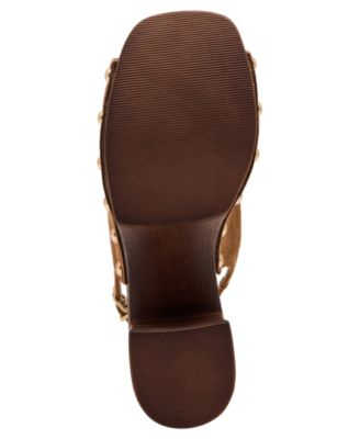 Women's Xanadu Wooden Platform Slingback Pumps