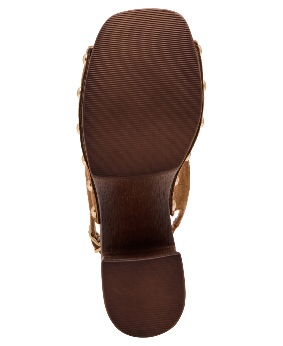 Madden Girl Women's Xanadu Wooden Platform Slingback Pumps In Brown