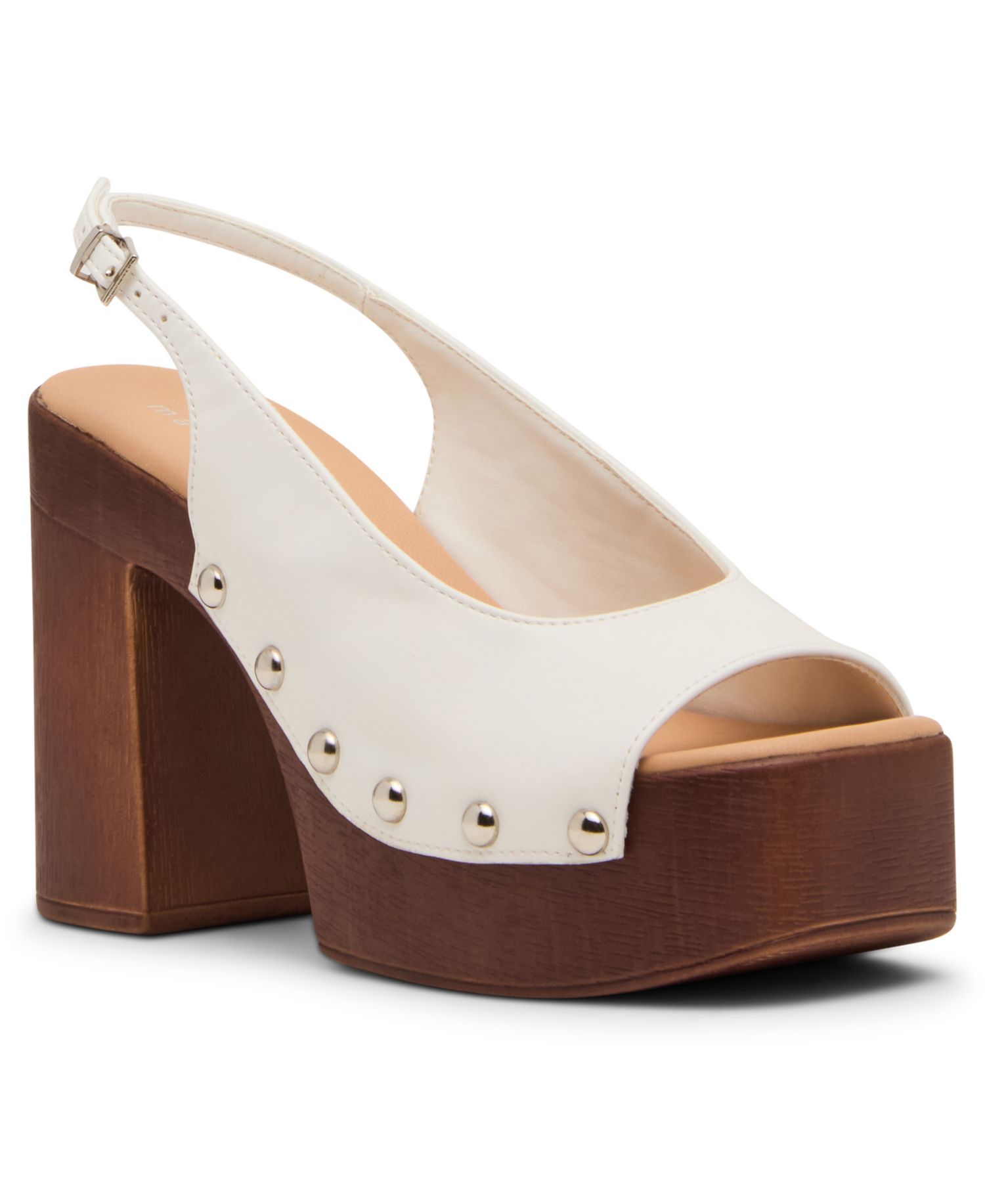 Women's Xanadu Wooden Platform Slingback Pumps