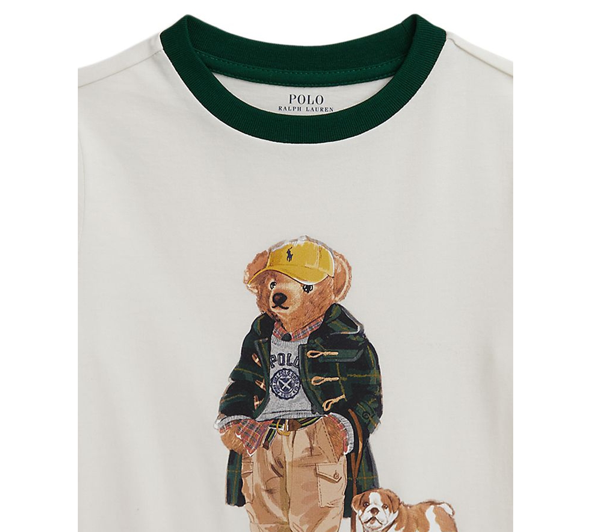 Polo Ralph Lauren Bear-print T-shirt In White