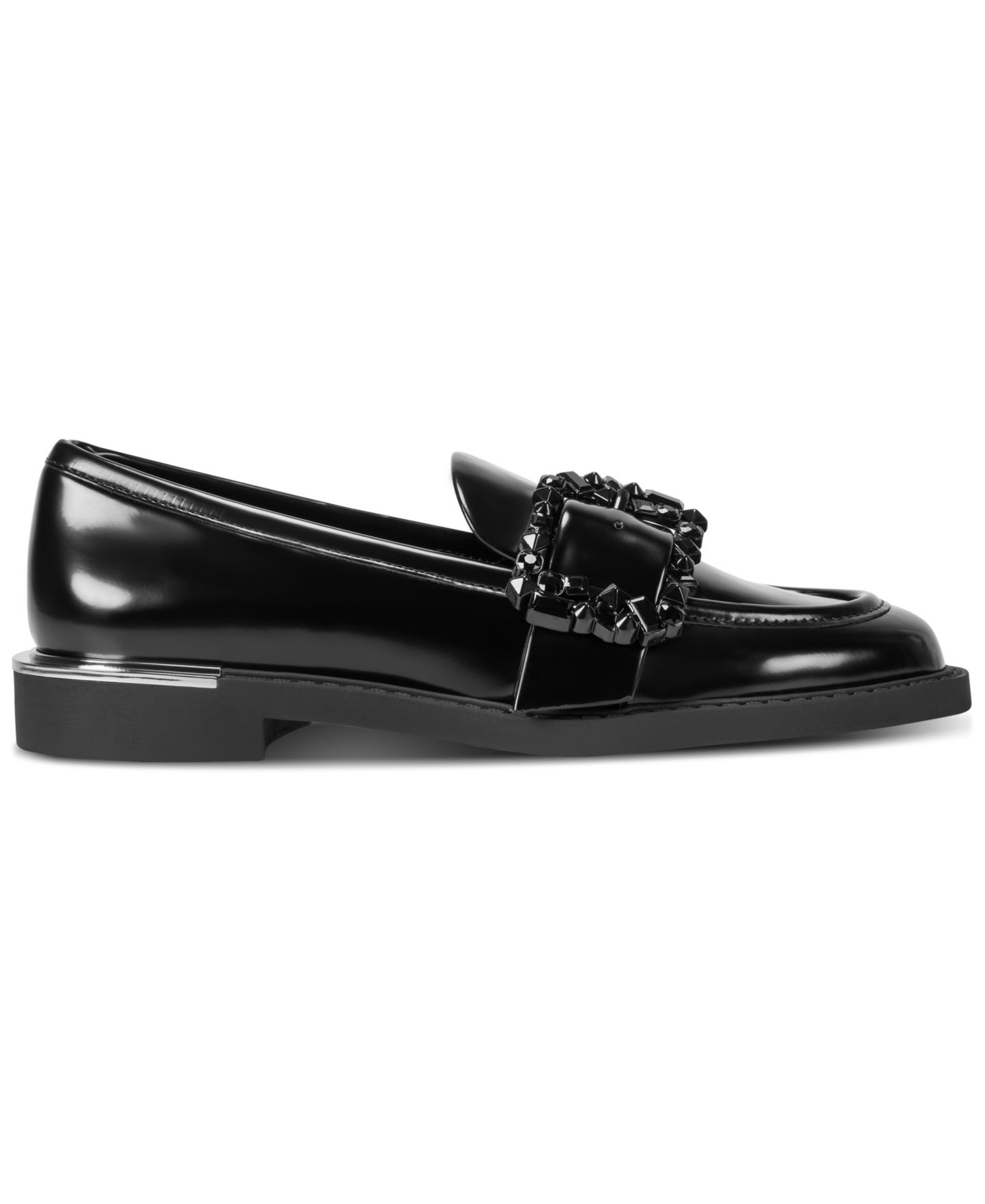 Женские туфли DKNY Ravish Buckled Round Toe, цвет: Чёрный — фото 2