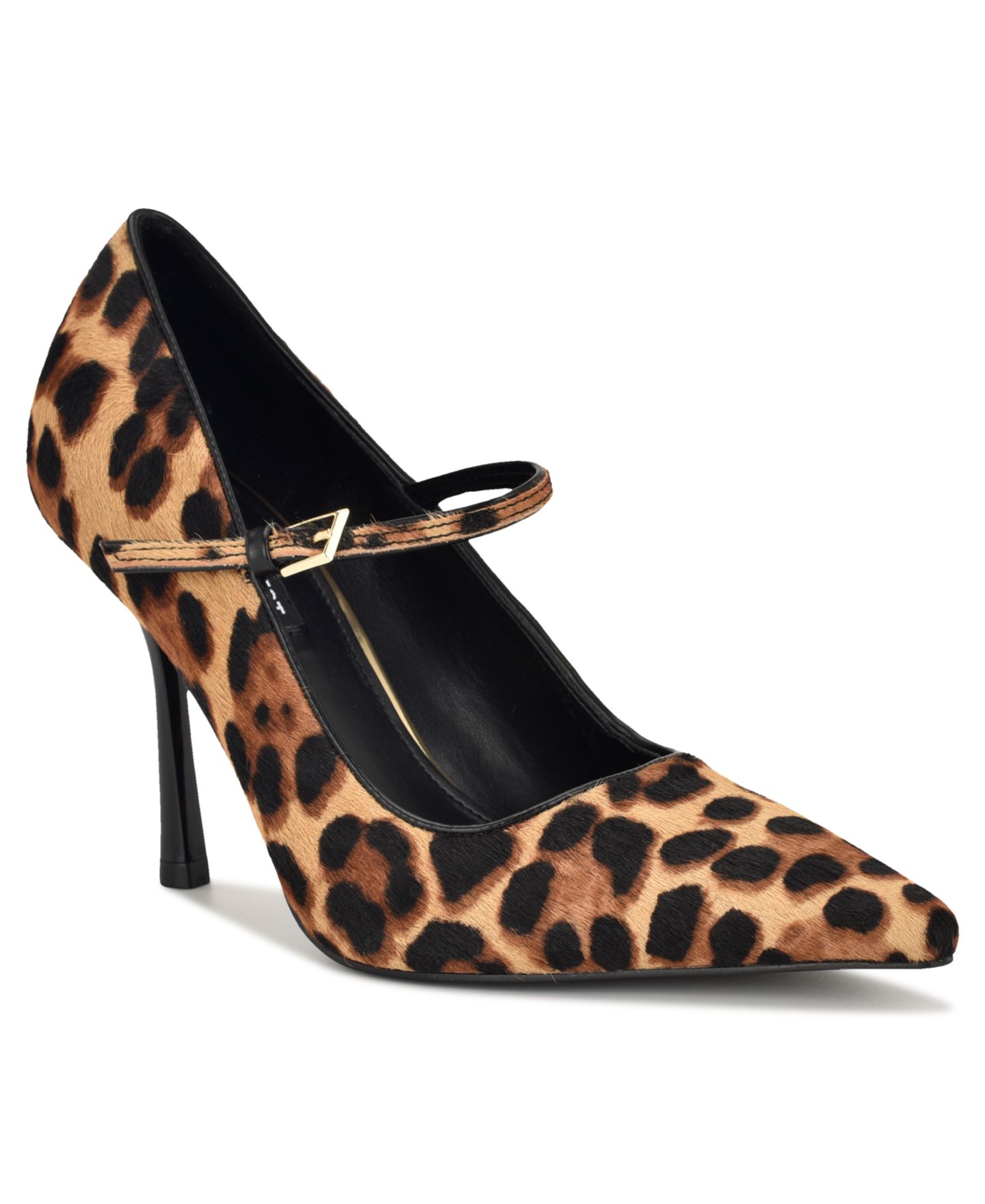Женские туфли Nine West Jinnie Mary Jane Stiletto Pumps, цвет: Леопардовый — фото 1