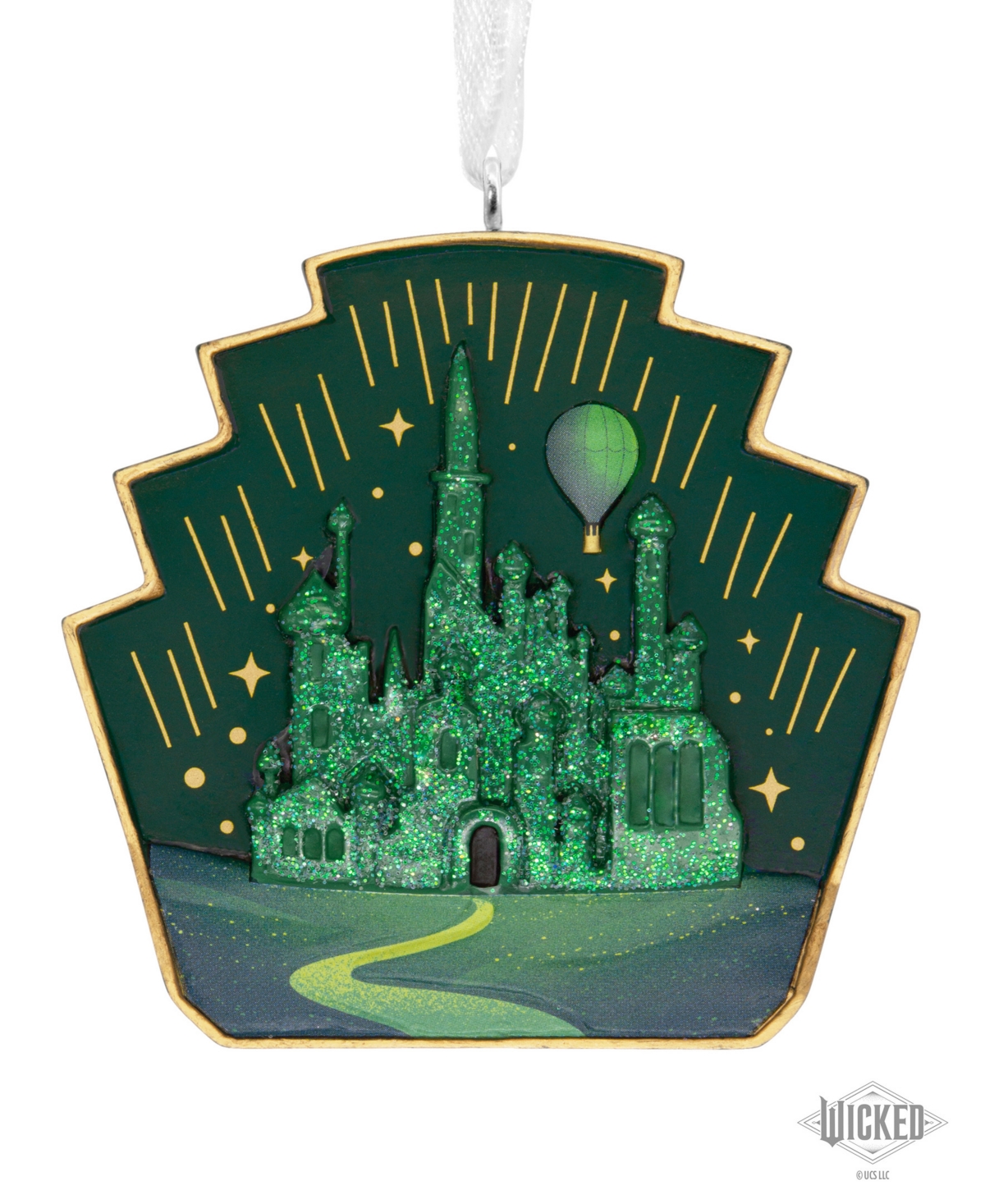 Hallmark Wicked Emerald City Christmas Tree Ornament In Multi