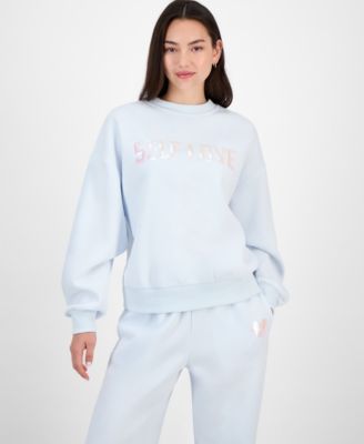 Madden Girl - Juniors' Sequin Self Love Sweatshirt