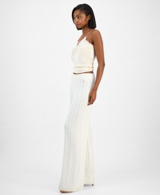 Women's Gemma Cable Knit Sweater Pants