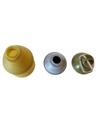 Silicone Dog Travel Water Bottle – Safe, Portable, Leak-Proof & Collapsible – Green/16 oz