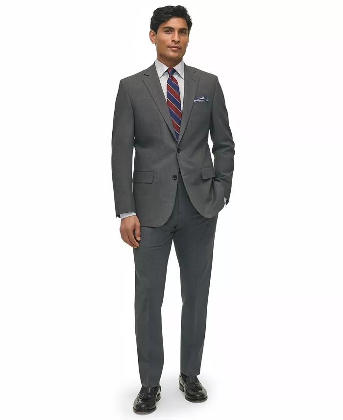 Men's Classic-Fit Stretch Wool Blend Suit Separates - thumbnail 2