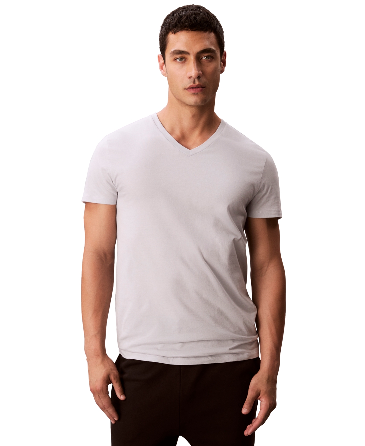 Calvin Klein Men's 3-pack Cotton Classics V-neck T-shirts In Multi