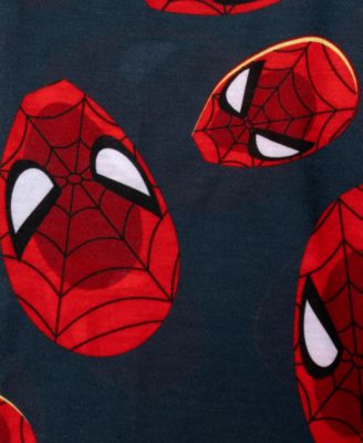 Spiderman Toddler Boys' Long Sleeve Top and Open Leg Pants Pajama, 2-Piece Set