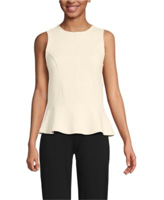 Women's Sleeveless Starfish Peplum Top
