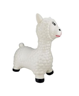 Inflatable Bouncy Ride-On Hopper W/ Pump - Llama