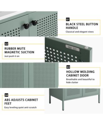 30" Freestanding Bathroom Vanity with Ceramic Sink and Storage Cabinet