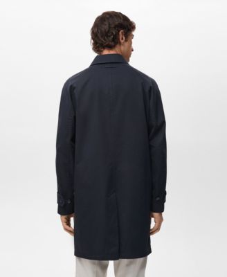 Men's Classic Water-Repellent Trench Coat
