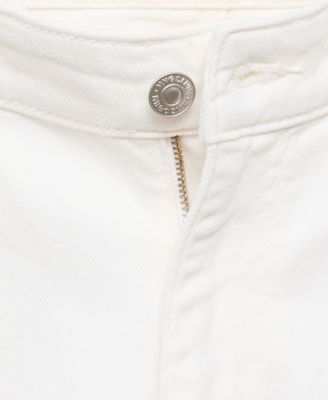 Men's Slim-Fit Denim Bermuda Shorts