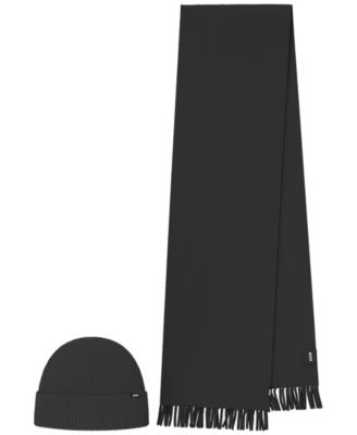 Hepico Ribbed Cap and Scarf, 2-Piece Set