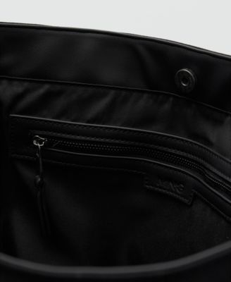 Men's Cotton Front Pocket Tote Bag