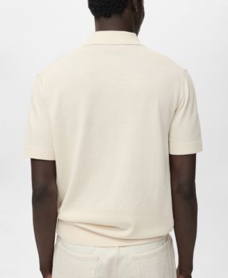 Men's Cotton Knitted Polo Shirt