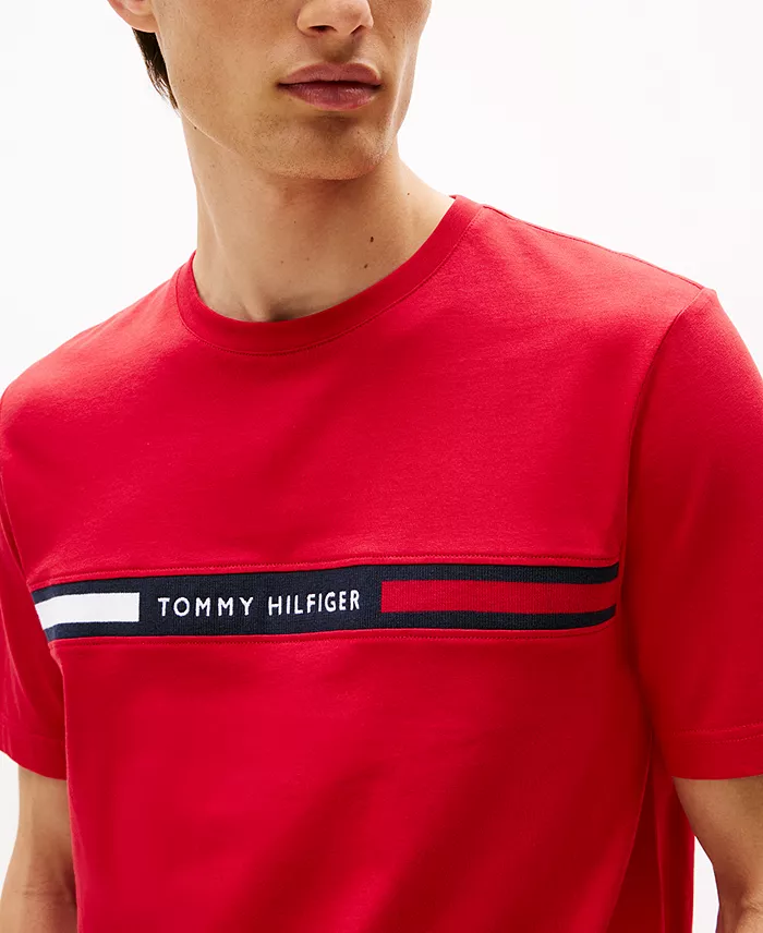 Men's Chest Insert Logo Short-Sleeve T-Shirt - thumbnail 3