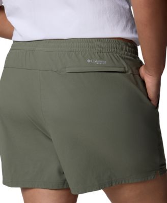 Plus Size Rugged Water Comfort Stretch Shorts